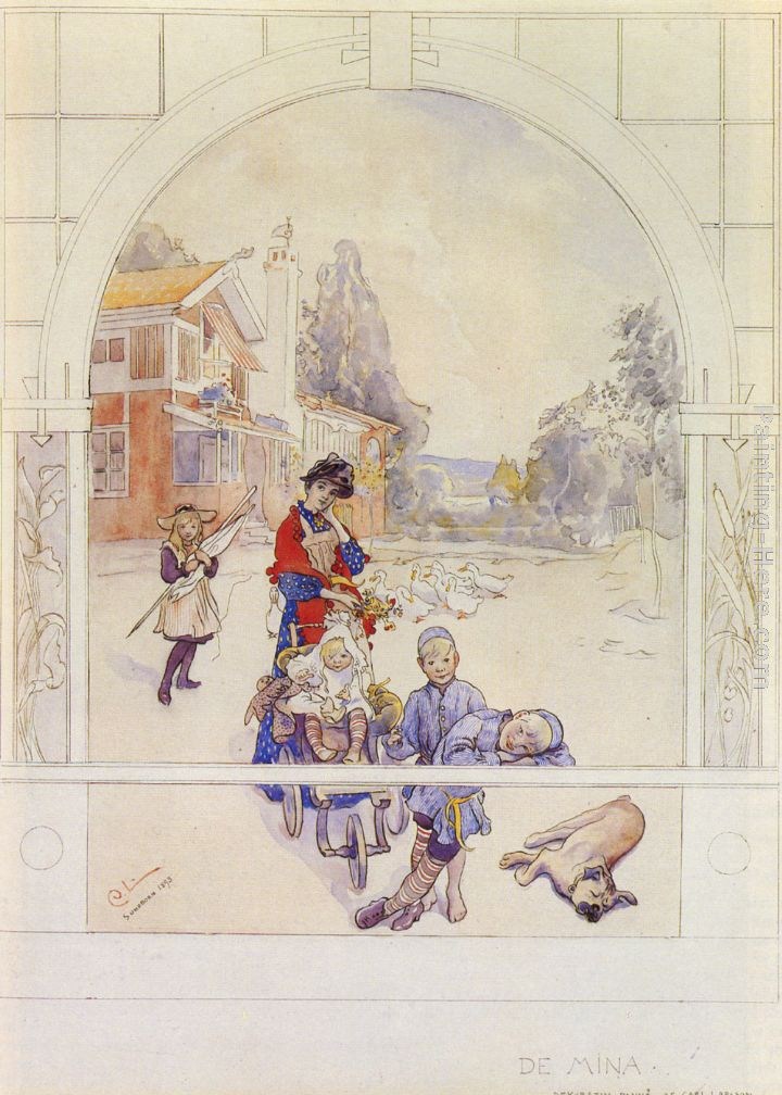 Carl Larsson My Loved Ones